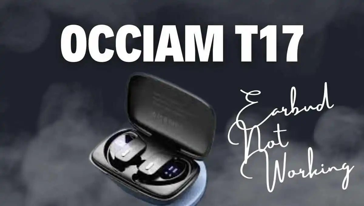 Occiam T17 Left Earbud Not Charging (7 fixes)